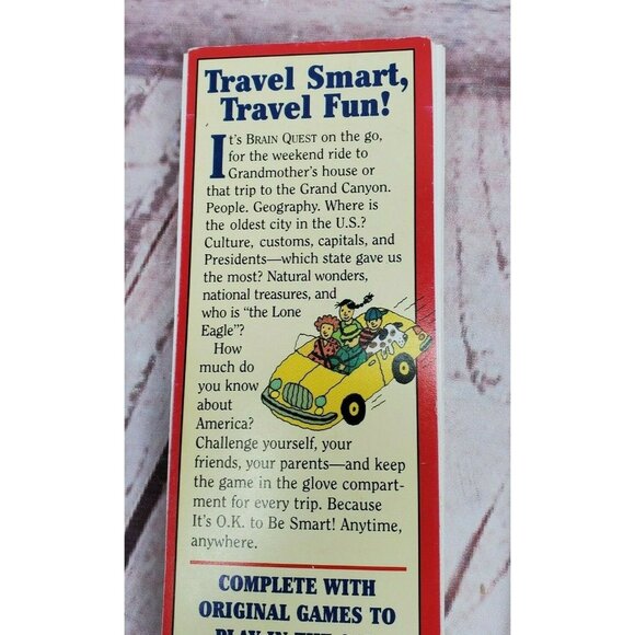 Brain Quest Extra All About America Deck 1 & 2 Questions And Answers Trivia Game - Picture 3 of 10
